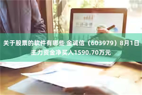 关于股票的软件有哪些 金诚信（603979）8月1日主力资金净买入1590.70万元