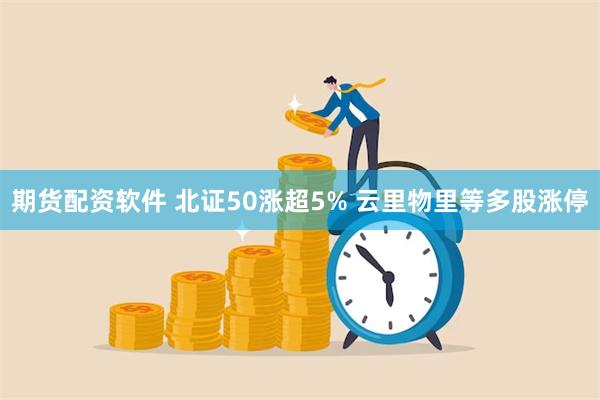 期货配资软件 北证50涨超5% 云里物里等多股涨停